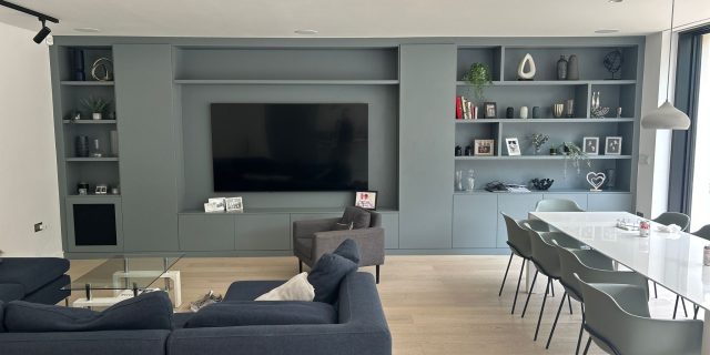 Bespoke TV Cupboard, Complete Fitted Furniture.